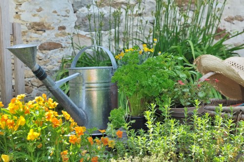 Refined evening garden lighting suitable for Knightsbridge residences and terraces