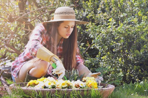 Booking and service scope for landscaping work